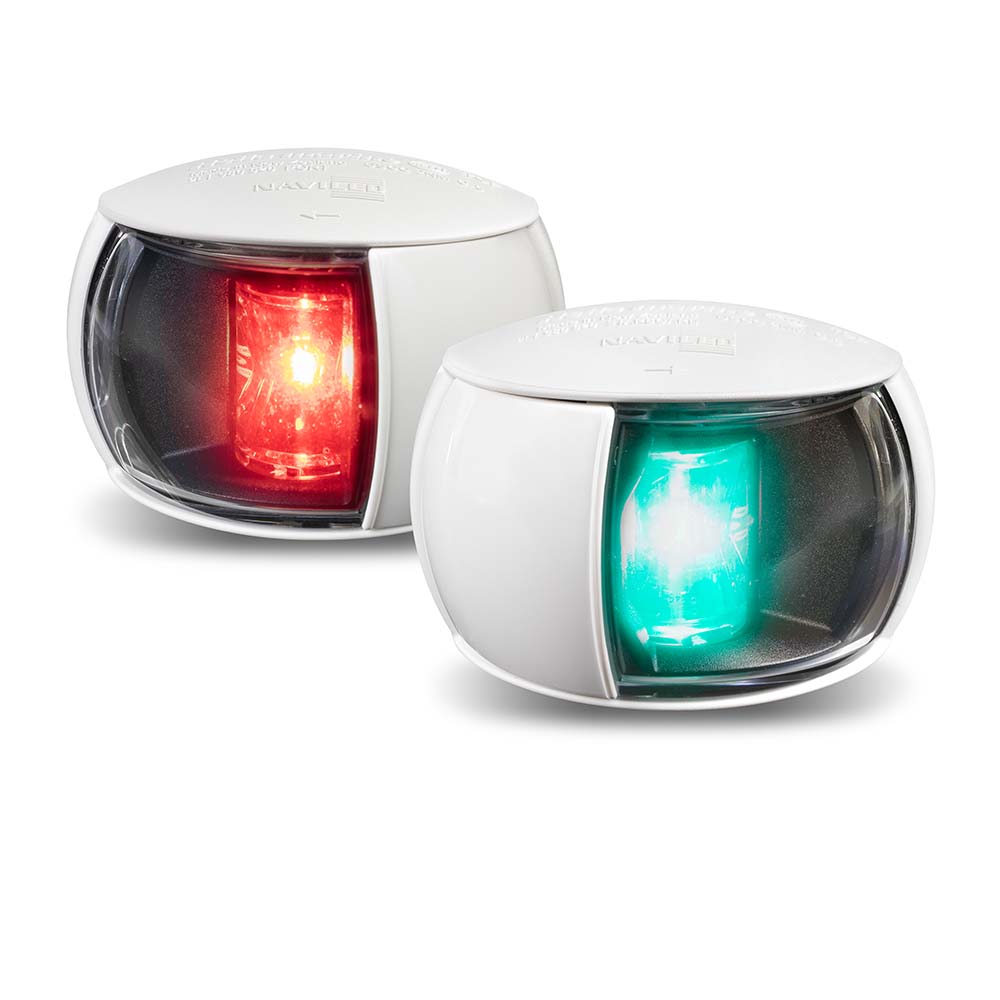 2LT 980 520-911 NaviLED Compact C-5 Port+Starboard Pair Clear White Housing_Web